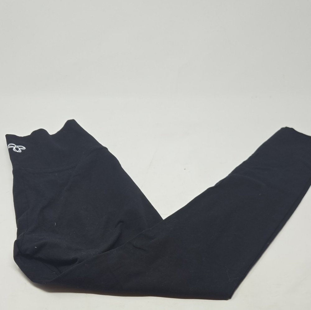 TNA Black Leggings with Logo